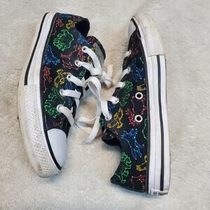 Converse All Star‎ Black Star Animal Constellation Unisex Boy Shoes Sneakers 2